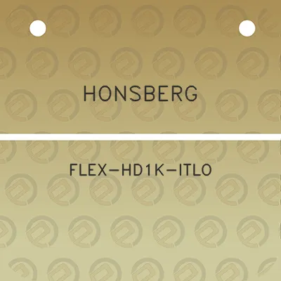 honsberg-flex-hd1k-itlo