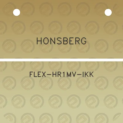 honsberg-flex-hr1mv-ikk