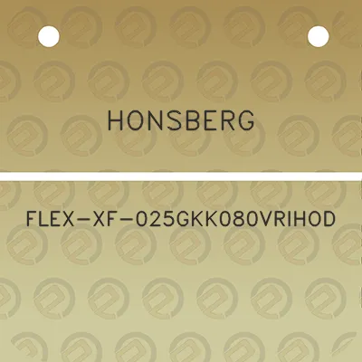 honsberg-flex-xf-025gkk080vrihod