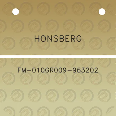 honsberg-fm-010gr009-963202