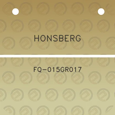 honsberg-fq-015gr017