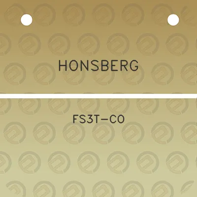 honsberg-fs3t-co