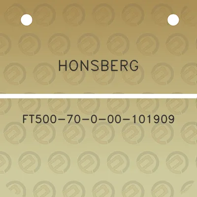 honsberg-ft500-70-0-00-101909