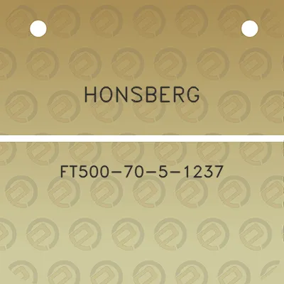 honsberg-ft500-70-5-1237