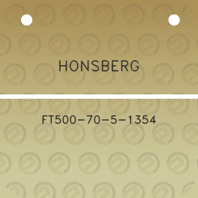 honsberg-ft500-70-5-1354