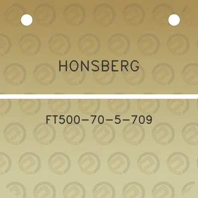 honsberg-ft500-70-5-709