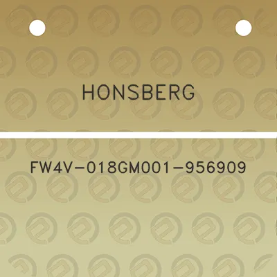 honsberg-fw4v-018gm001-956909