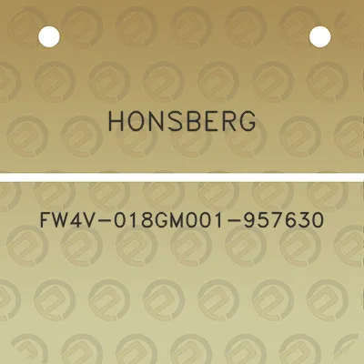 honsberg-fw4v-018gm001-957630