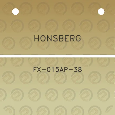 honsberg-fx-015ap-38