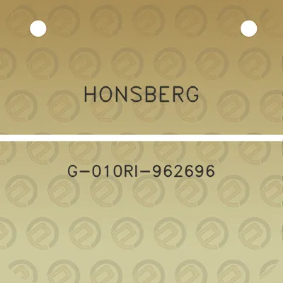 honsberg-g-010ri-962696