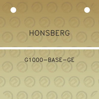 honsberg-g1000-base-ge