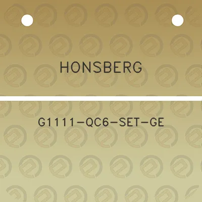 honsberg-g1111-qc6-set-ge