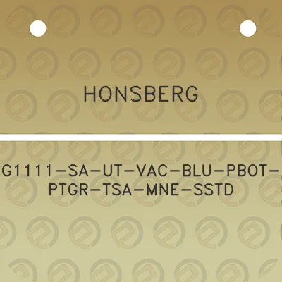 honsberg-g1111-sa-ut-vac-blu-pbot-ptgr-tsa-mne-sstd