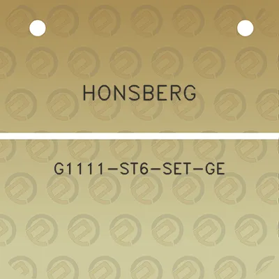 honsberg-g1111-st6-set-ge