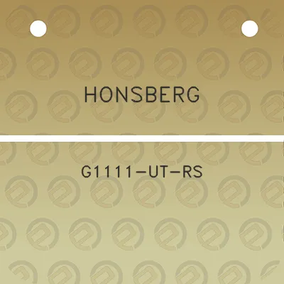 honsberg-g1111-ut-rs