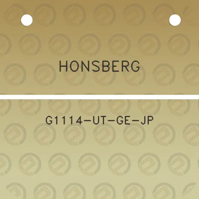 honsberg-g1114-ut-ge-jp