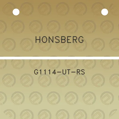 honsberg-g1114-ut-rs