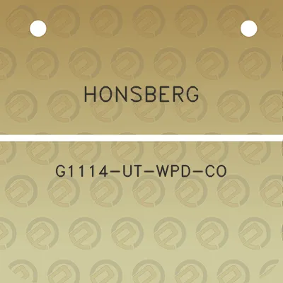 honsberg-g1114-ut-wpd-co