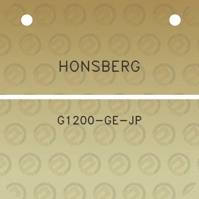 honsberg-g1200-ge-jp