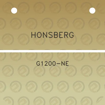 honsberg-g1200-ne