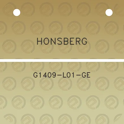 honsberg-g1409-l01-ge