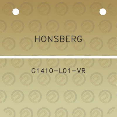 honsberg-g1410-l01-vr