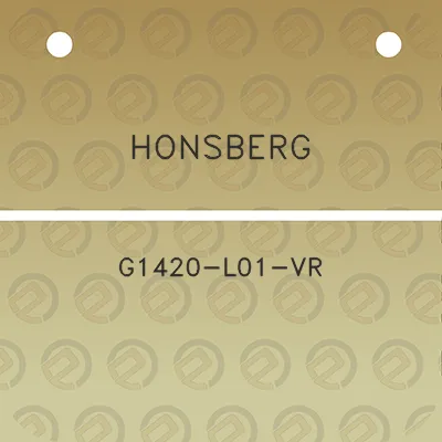 honsberg-g1420-l01-vr