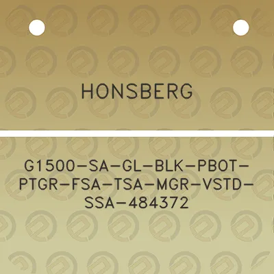 honsberg-g1500-sa-gl-blk-pbot-ptgr-fsa-tsa-mgr-vstd-ssa-484372