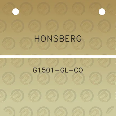 honsberg-g1501-gl-co