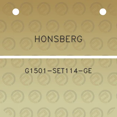 honsberg-g1501-set114-ge