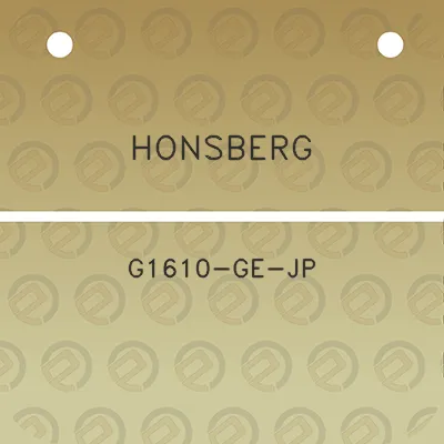 honsberg-g1610-ge-jp