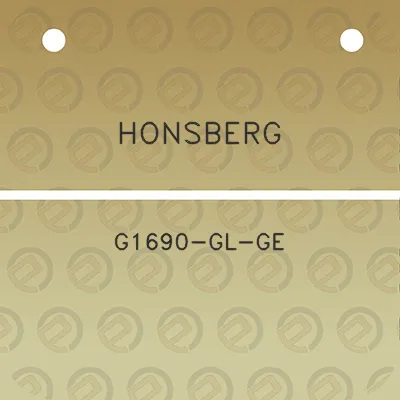 honsberg-g1690-gl-ge