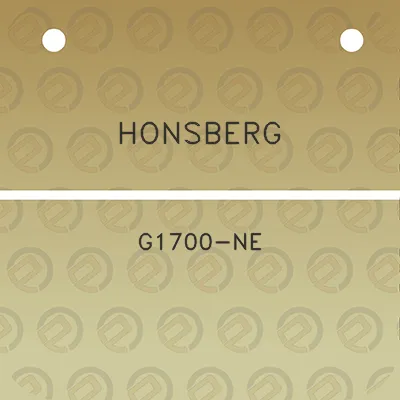 honsberg-g1700-ne