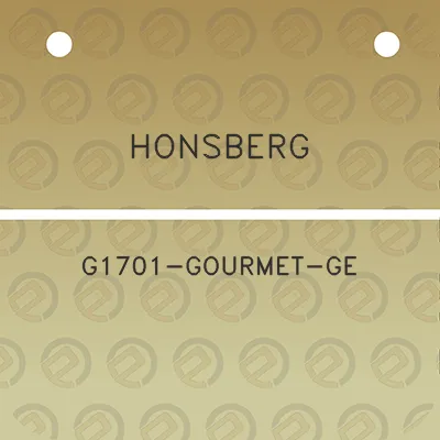 honsberg-g1701-gourmet-ge