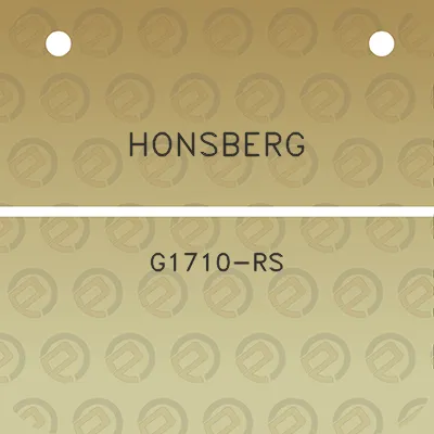 honsberg-g1710-rs