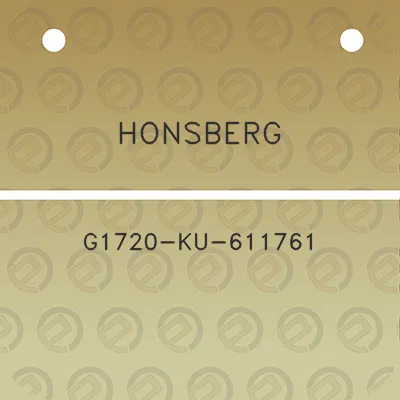 honsberg-g1720-ku-611761