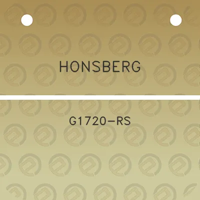 honsberg-g1720-rs