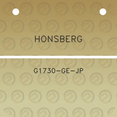 honsberg-g1730-ge-jp