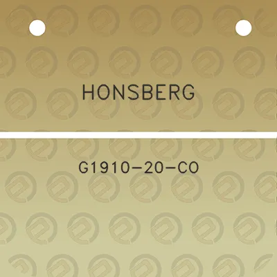 honsberg-g1910-20-co