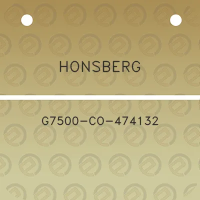 honsberg-g7500-co-474132