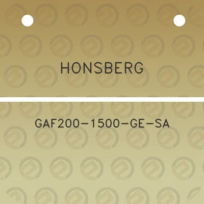 honsberg-gaf200-1500-ge-sa