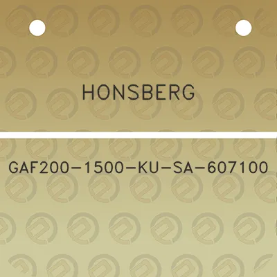 honsberg-gaf200-1500-ku-sa-607100