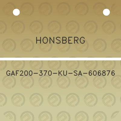 honsberg-gaf200-370-ku-sa-606876