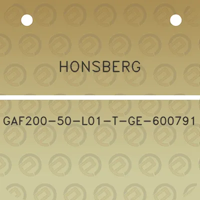 honsberg-gaf200-50-l01-t-ge-600791