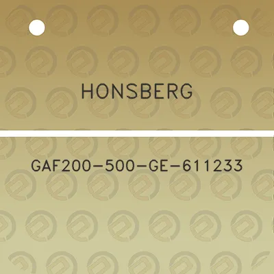 honsberg-gaf200-500-ge-611233