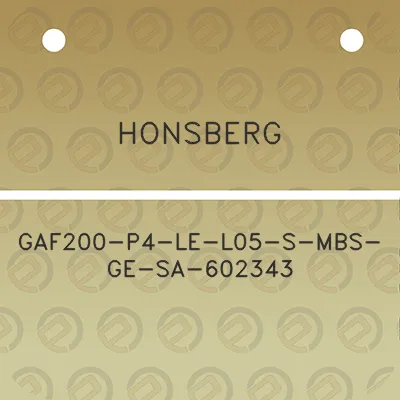 honsberg-gaf200-p4-le-l05-s-mbs-ge-sa-602343