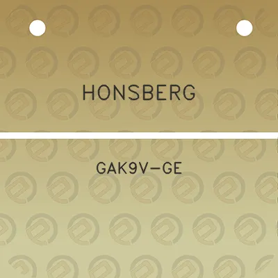 honsberg-gak9v-ge