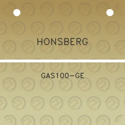 honsberg-gas100-ge