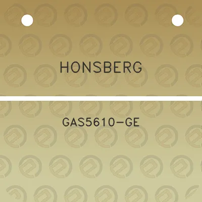 honsberg-gas5610-ge