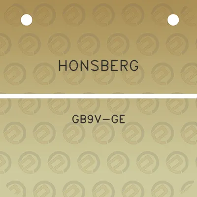 honsberg-gb9v-ge